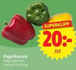 Nya Pulsen Paprikamix erbjuda
