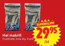 Nya Pulsen Hel makrill erbjuda