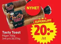 Nya Pulsen Pågen Tasty Toast erbjuda
