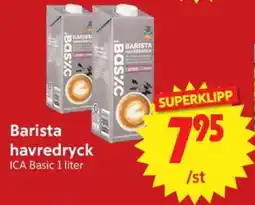 Nya Pulsen ICA Basic Barista havredryck erbjuda