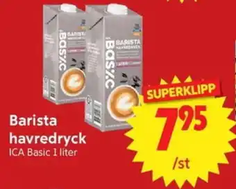 ICA Basic Barista havredryck