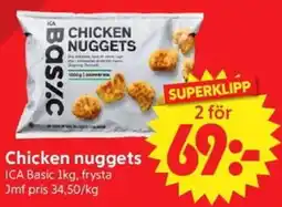 Nya Pulsen ICA Basic Chicken nuggets erbjuda