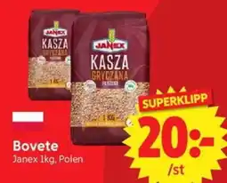 Nya Pulsen Janex Bovete erbjuda