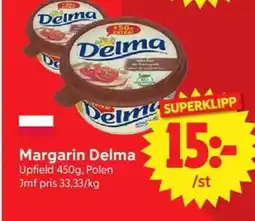 Nya Pulsen Margarin Delma erbjuda