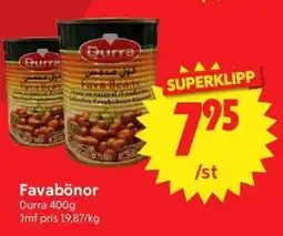 Nya Pulsen Durra Favabönor erbjuda