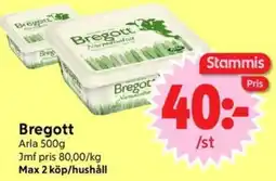 Nya Pulsen Arla Bregott erbjuda