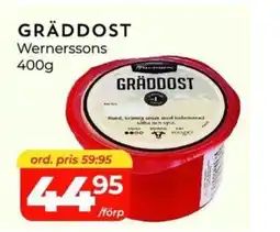 Matrix Butikerna Wernerssons Gräddost erbjuda