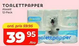 Matrix Butikerna Alwaid Toalettpapper erbjuda