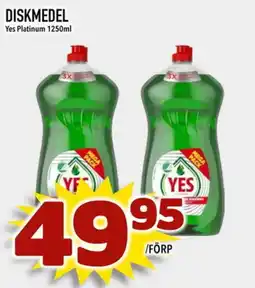 Din Mat YES Diskmedel erbjuda