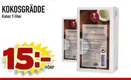 Din Mat Katoz Kokosgrädde erbjuda