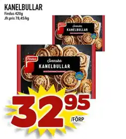 Din Mat Findus Kanelbullar erbjuda