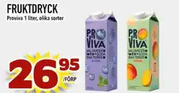 Din Mat Proviva Fruktdryck erbjuda