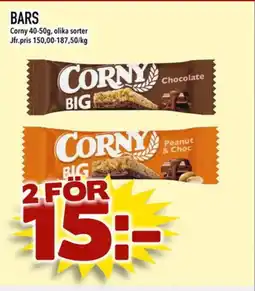 Din Mat CORNY Bars erbjuda