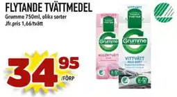 Din Mat Grumme Flytande tvättmedel erbjuda