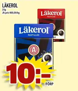 Din Mat Läkerol erbjuda