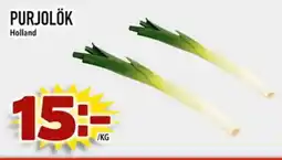 Din Mat Purjolök erbjuda