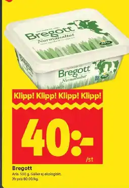 ICA Kvantum Arla Bregott erbjuda