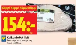 ICA Kvantum Kalkonbröst i bit erbjuda