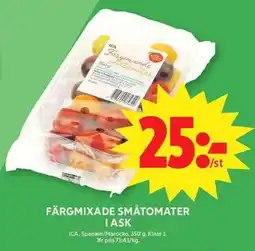 ICA Maxi ICA Färgmixade småtomater erbjuda