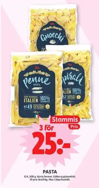ICA Maxi ICA Pasta erbjuda