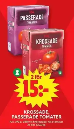 ICA Maxi ICA Krossade, passerade tomater erbjuda