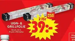 ICA Maxi Ugn- & grillfolie erbjuda