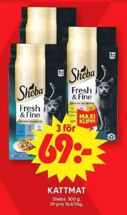 ICA Maxi SHEBA Kattmat erbjuda