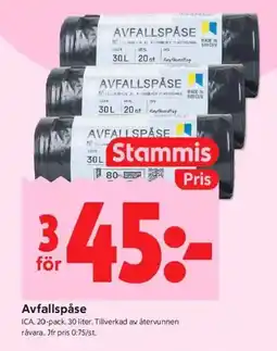 ICA Kvantum ICA Avfallspåse erbjuda