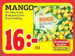 ICA Kvantum ICA Mango erbjuda