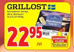 ICA Kvantum NORRMEJERIER Grillost erbjuda