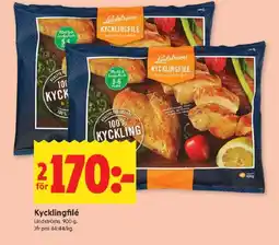 ICA Kvantum LINDSTRÖMS Kycklingfilé erbjuda