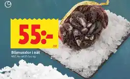 ICA Kvantum Blåmusslor i nät erbjuda