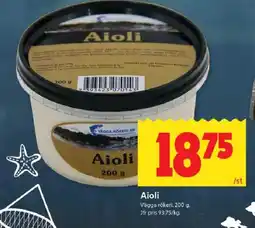 ICA Kvantum VÄGGA RÖKERI Aioli erbjuda