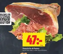 ICA Kvantum Prosciutto di parma erbjuda