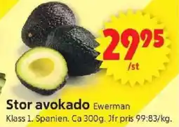 ICA Supermarket Stor avokado erbjuda