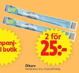 ICA Supermarket RIDDERHEIMS Ölkorv erbjuda