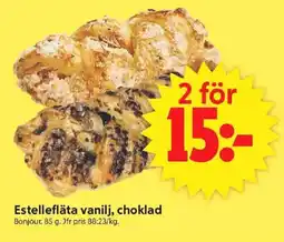 ICA Supermarket Estellefläta vanilj, choklad erbjuda