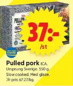 ICA Supermarket ICA Pulled pork erbjuda