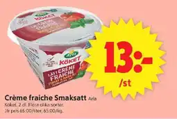 ICA Supermarket ARLA Crème fraiche smaksatt erbjuda