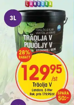 EKO Träolja V erbjuda