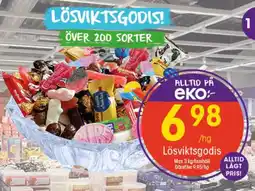 EKO Lösviktsgodis erbjuda