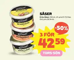 Coop Forum ERIKS Såser erbjuda