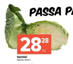 Coop Extra Spetskål erbjuda