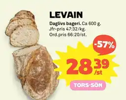 Coop Forum Levain erbjuda