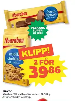 Coop Forum MARABOU Kakor erbjuda