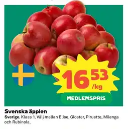 Coop Forum Svenska äpplen erbjuda
