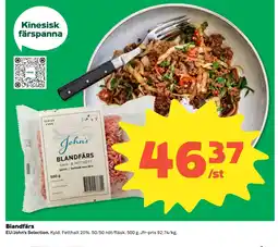 Coop Forum JOHN'S SELECTION Blandfärs erbjuda