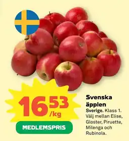Coop Forum Svenska äpplen erbjuda