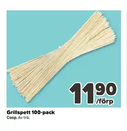 Coop Forum Grillspett 100-pack erbjuda