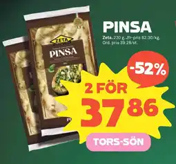 Coop Forum ZETA Pinsa erbjuda